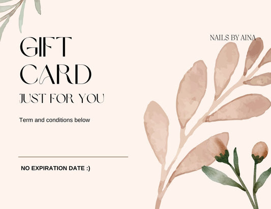 Gift Card - Gift the perfect manicure !