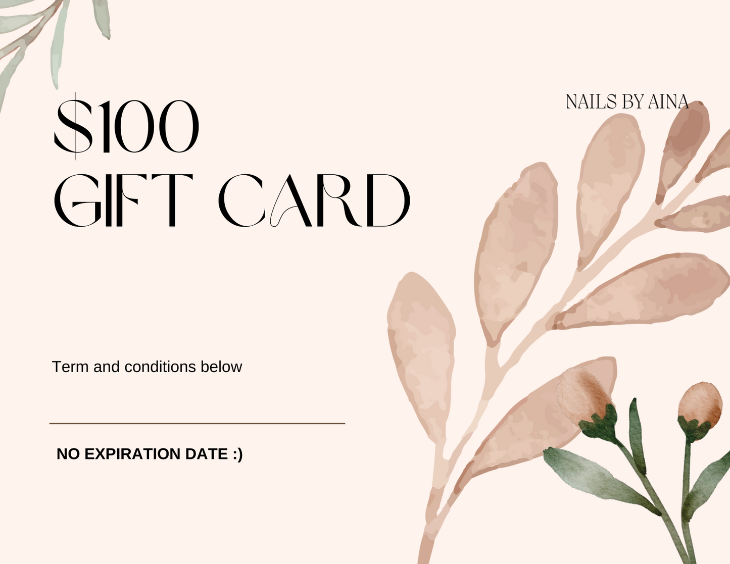 Gift Card - Gift the perfect manicure !