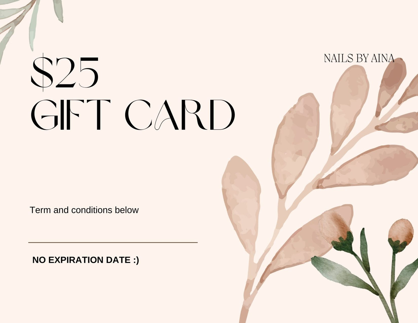 Gift Card - Gift the perfect manicure !