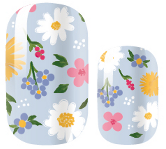 Fleurs Sauvages Bleues